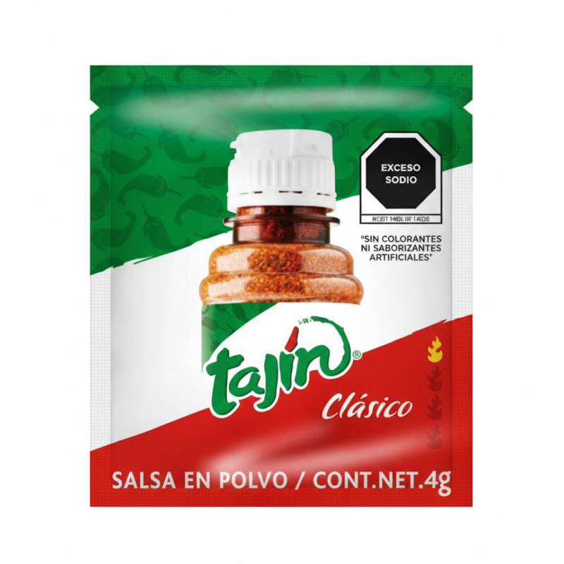 Tajín sobre 4g